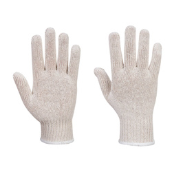 AB030 - Rękawice String Knit Liner Glove (288 par) - Biały
