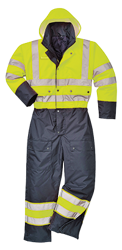 Kombinezon odblaskowy ocieplany S485 Portwest