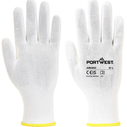 AB020 - Rękawice montażowe - 360 par - Biały