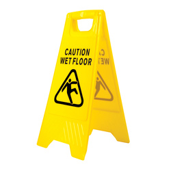HV20 - Znak ostrzegawczy Wet Floor - Żółty