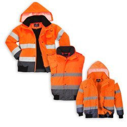 Kurtka odblaskowa ocieplana 3w1 Portwest