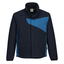 PW271 - Kurtka softshell PW2 (2L) - Granat/Niebieski