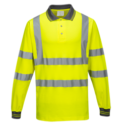 Koszulka robocza odblaskowa polo Cotton Comfort S271 PORTWEST