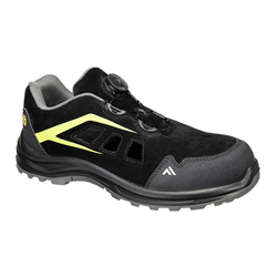 FE06 - Sandały kompozytowe S1 ESD SR FO - Czarny/Zielony